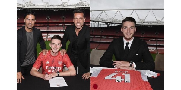 Declan Rice velger fortsatt trøyen nr. 41